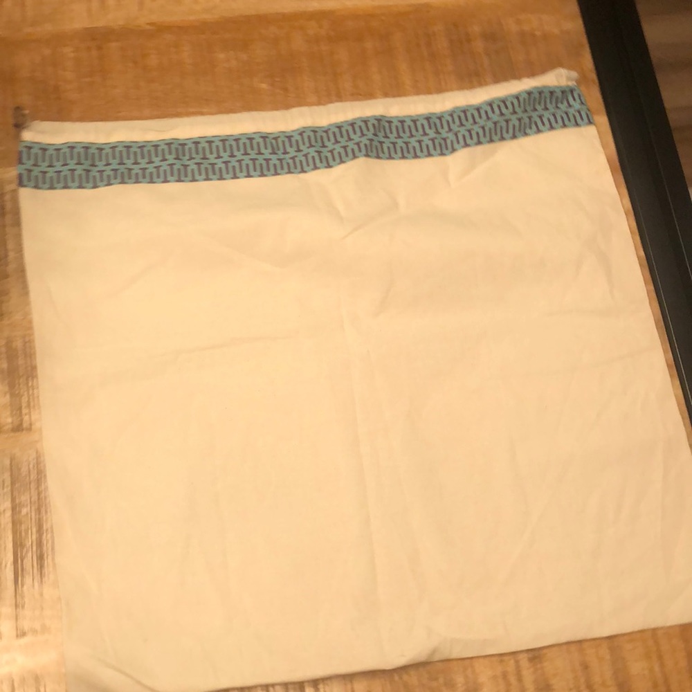 Large 21 x 21 Tory Burch dust bag never used